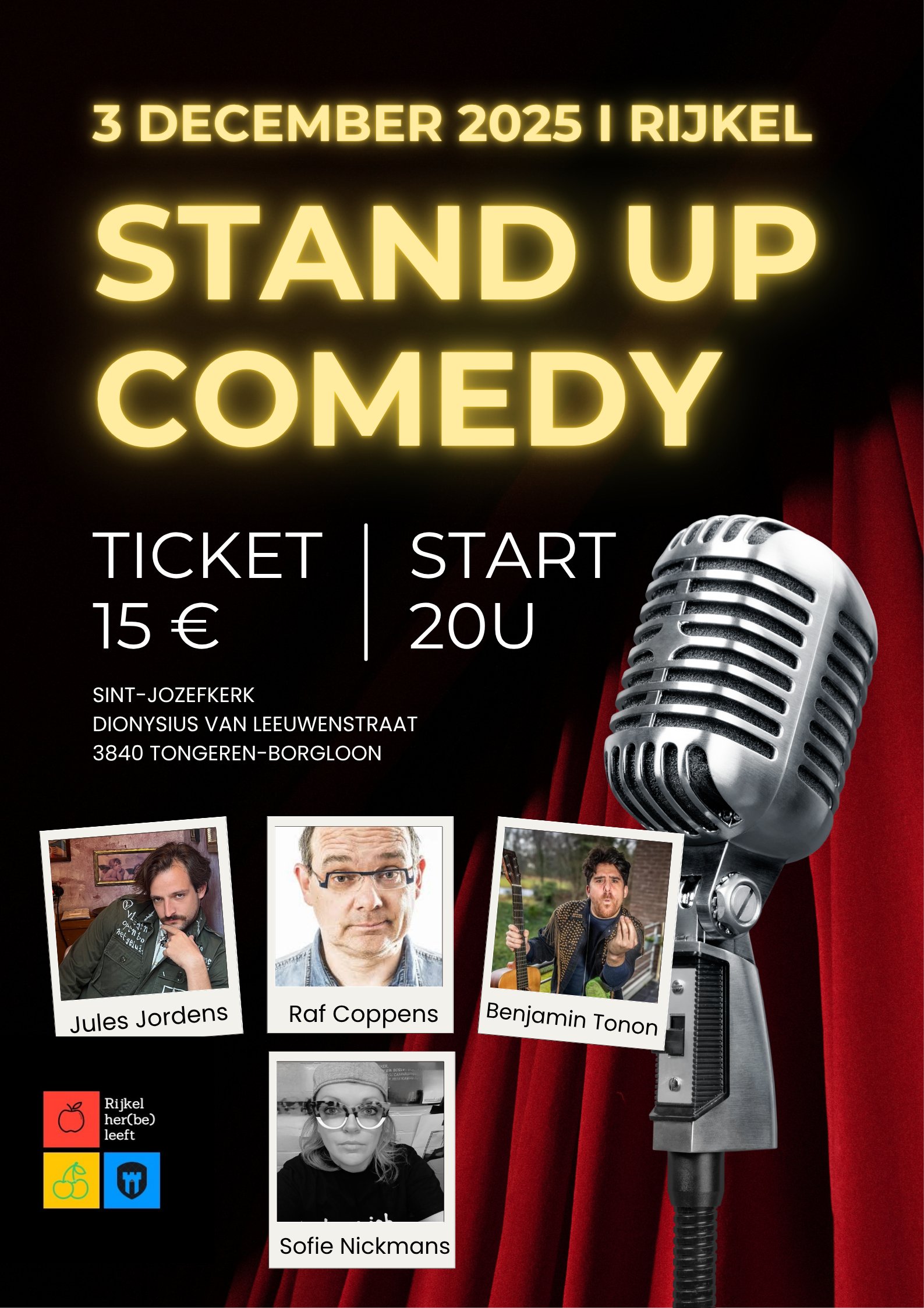 Comedy night Rijkel Herbeleeft