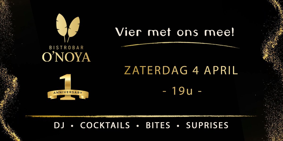1 jaar O'Noya